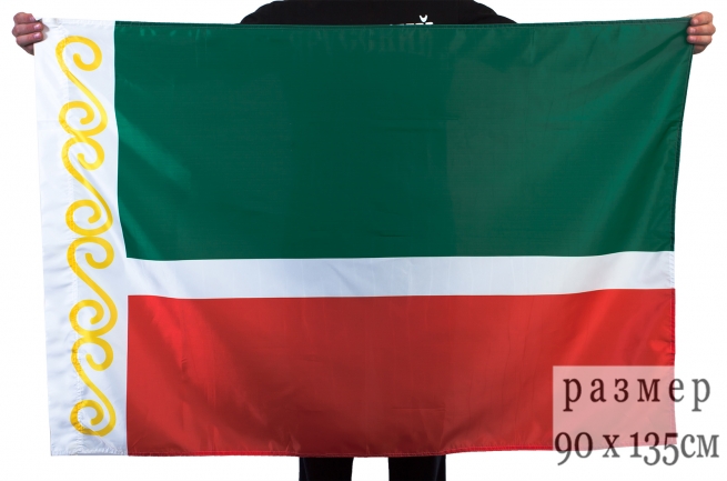 Флаг Чеченской Республики 