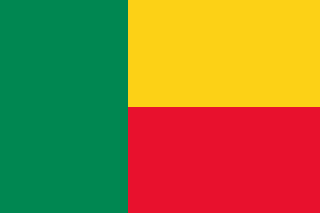 Флаг ВМС (военно-морские силы) Бенина
