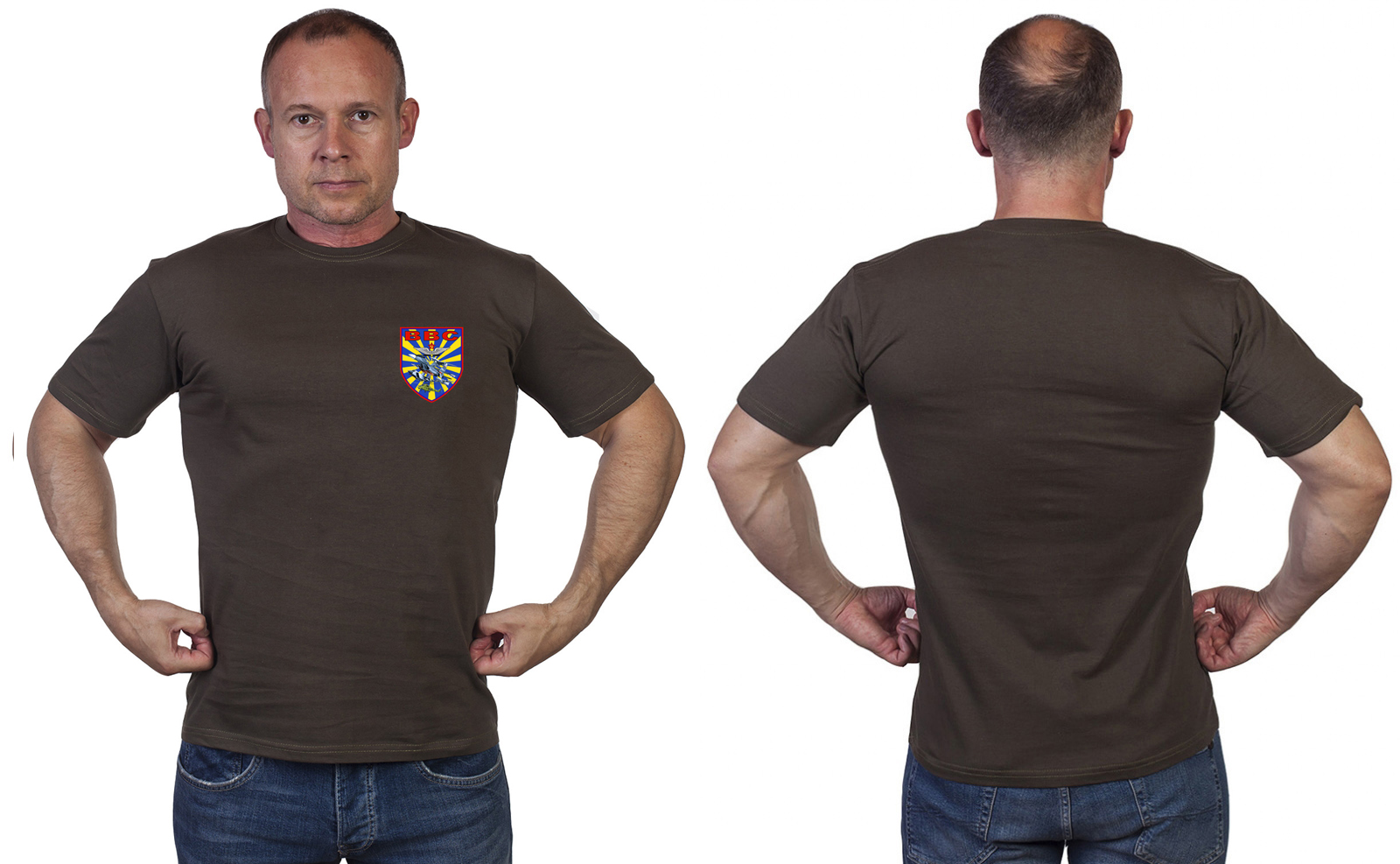 Оливковая футболка "ВВС" 