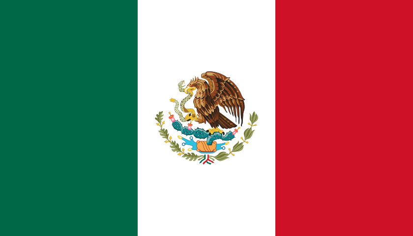 Флаг ВМС (военно-морские силы) Мексики