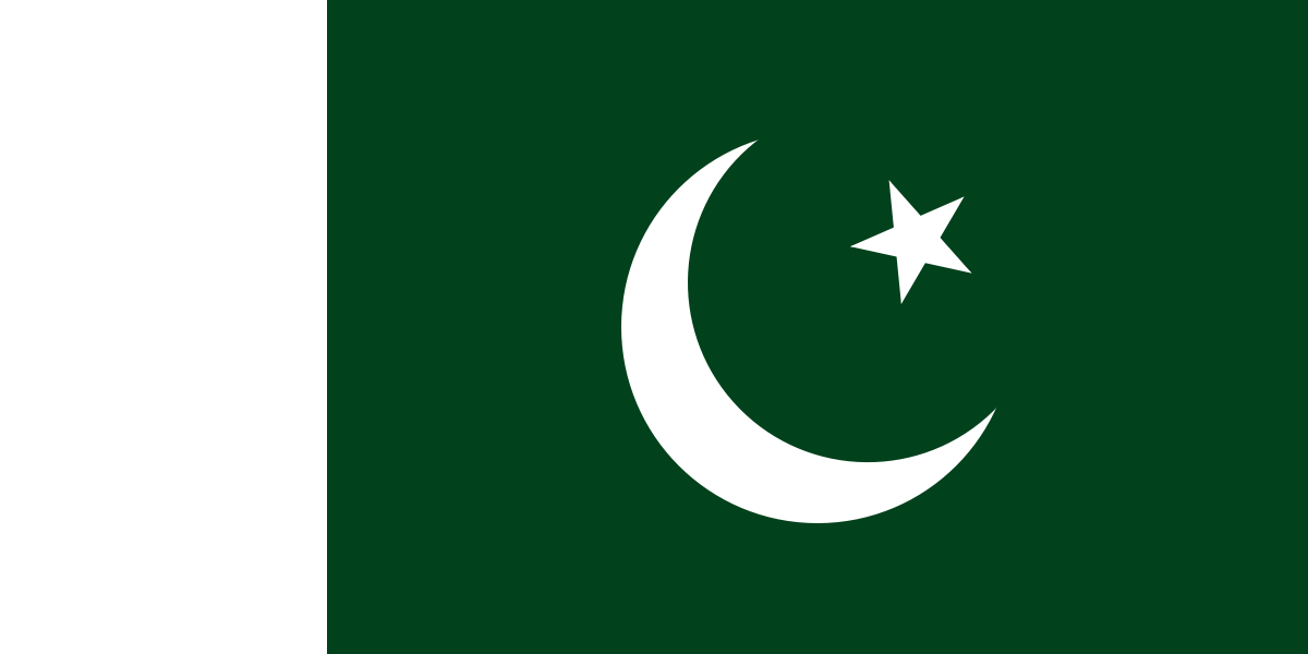 Флаг ВМС (военно-морские силы) Пакистана