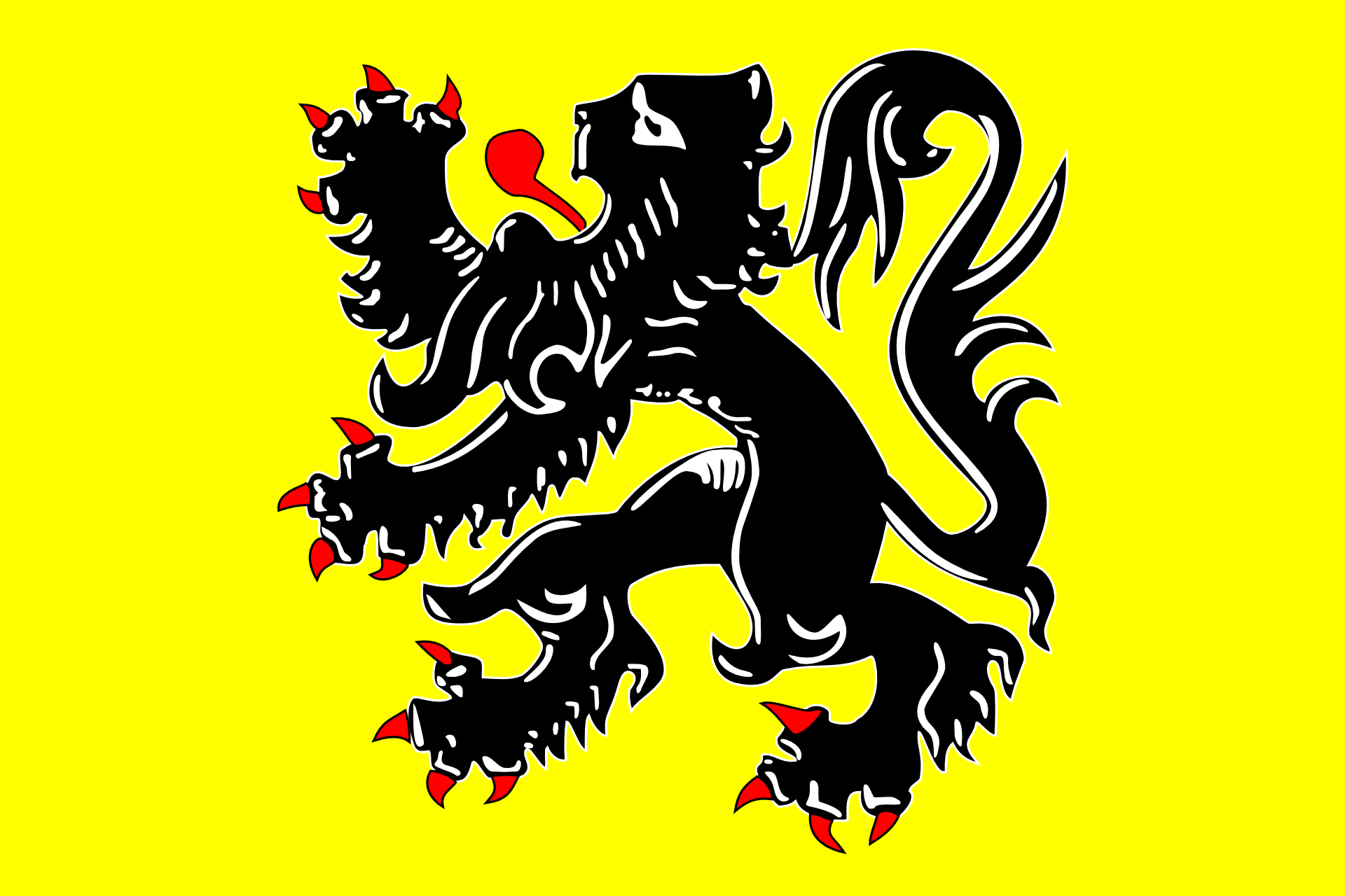 Флаг Фландрии