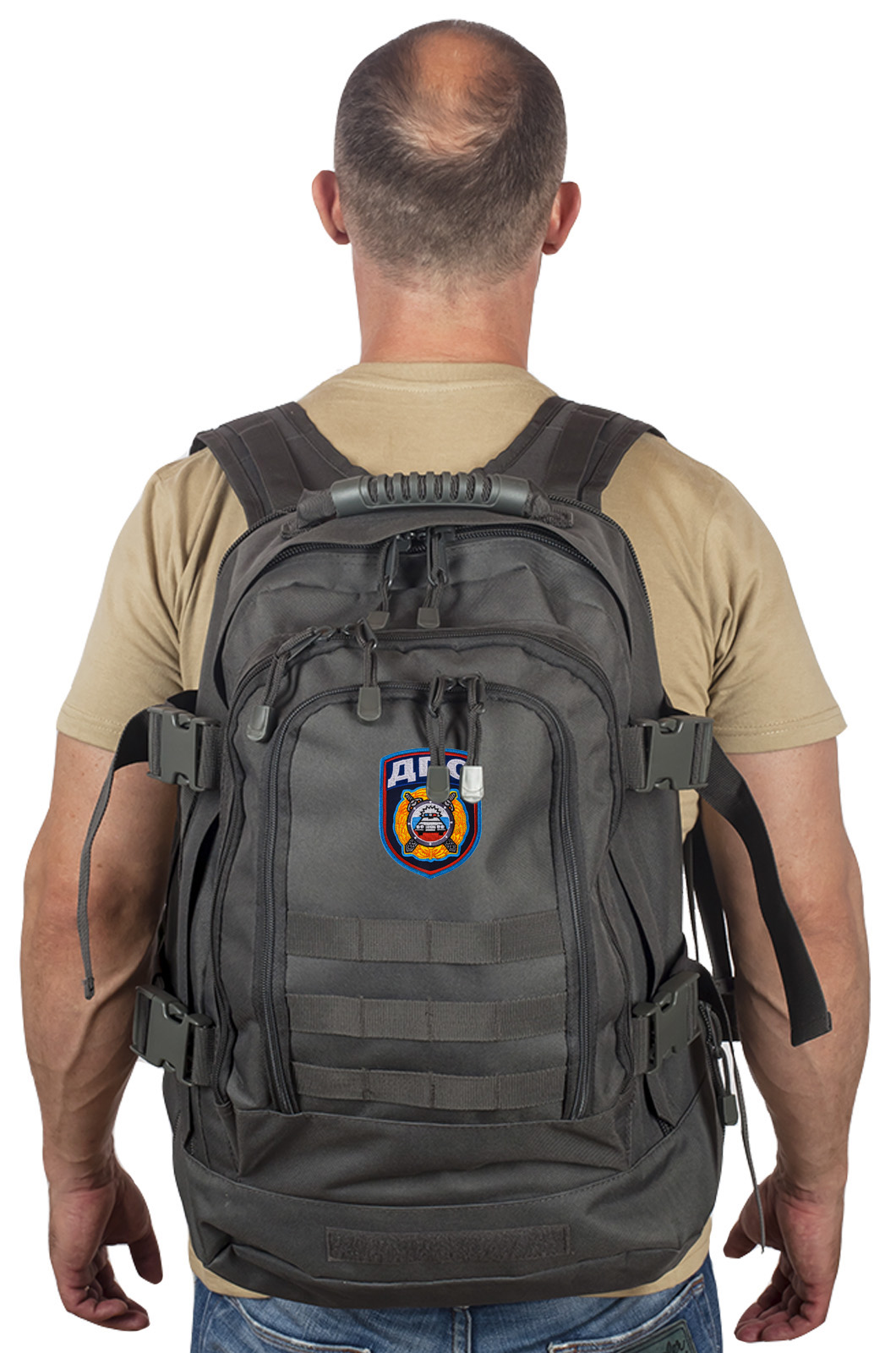 Военный универсальный рюкзак с нашивкой ДПС 