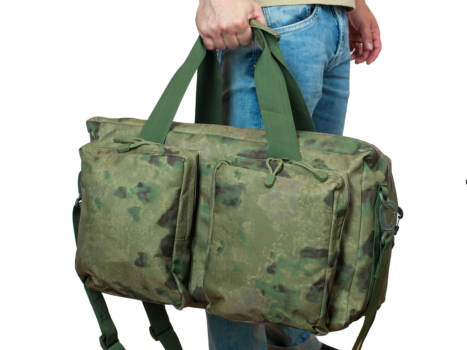 Заплечная камуфляжная сумка-баул ДПС 