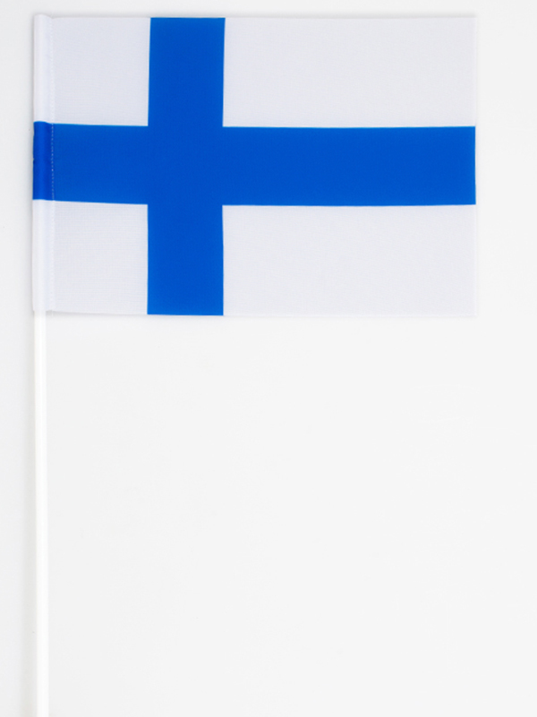 Флаг Финляндии 
