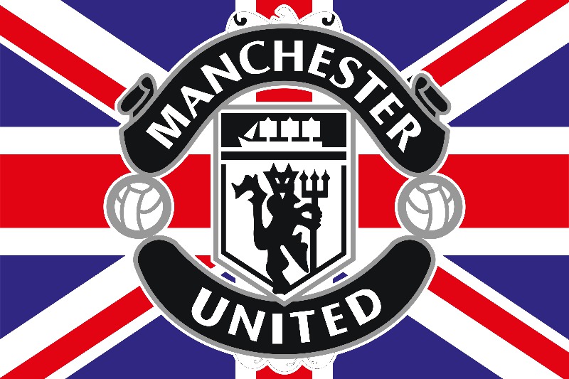 Флаг Manchester United