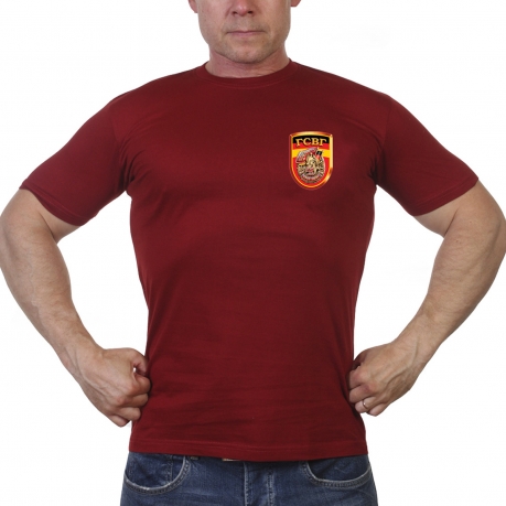 Краповая футболка «ГСВГ» 