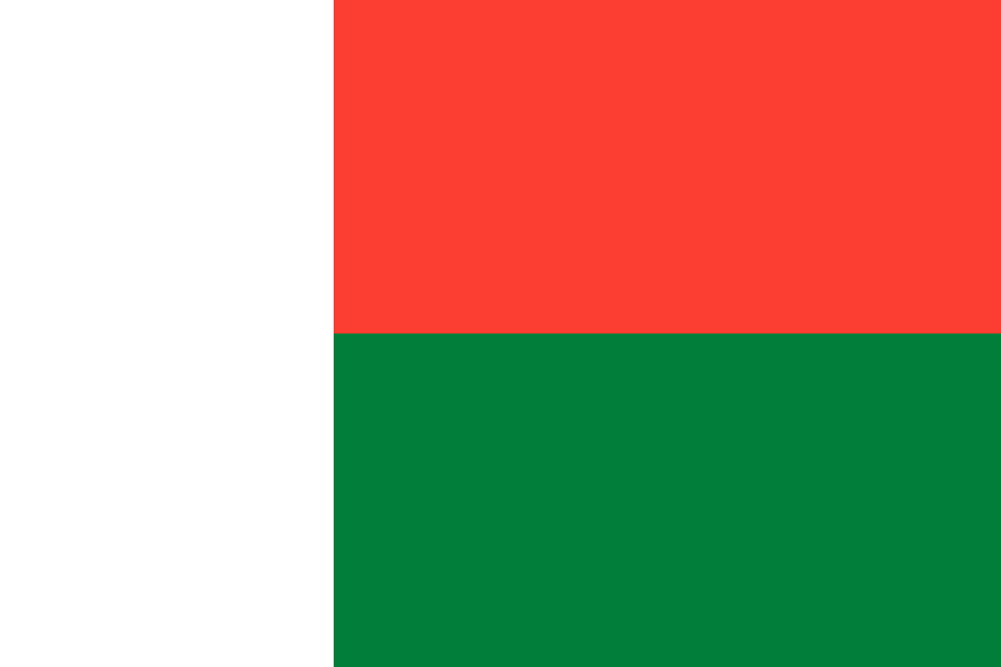 Флаг ВМС (военно-морские силы) Мадагаскара