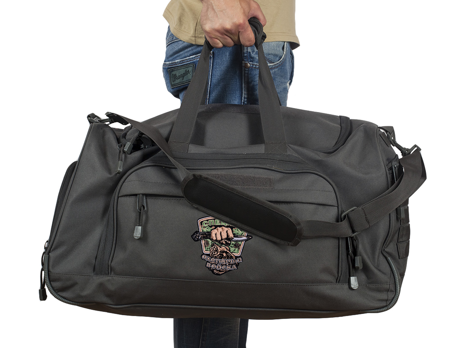Практичная полевая сумка с нашивкой Охотничьих войск (35 л) 
