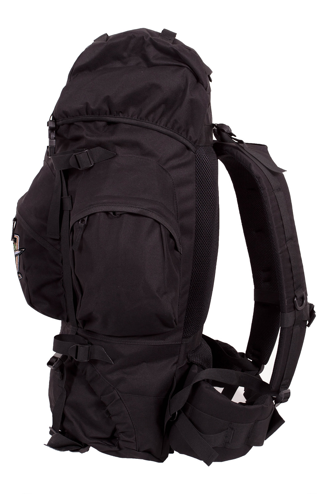 Вместительный надежный рюкзак с нашивкой Охотничий Спецназ (75 л) 