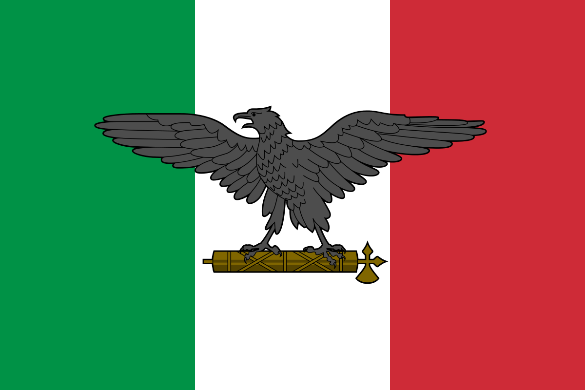 Флаг Итальянской социальной республики