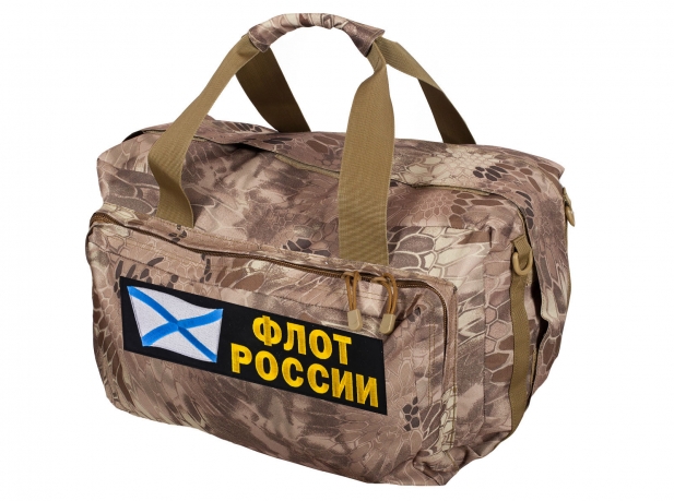 Походная тактическая  сумка с нашивкой Флот России 