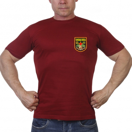 Мужская милитари футболка Танковых войск 