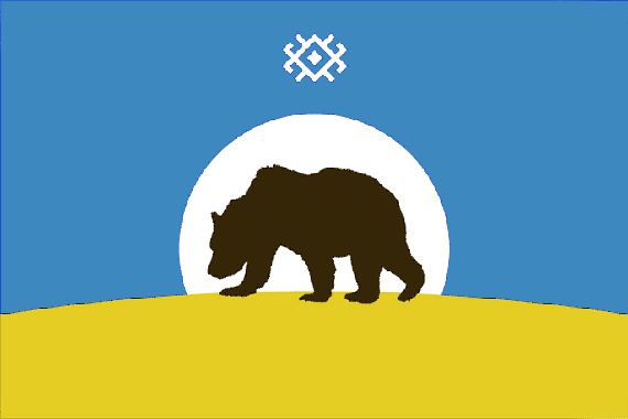 Флаг города Лянтор
