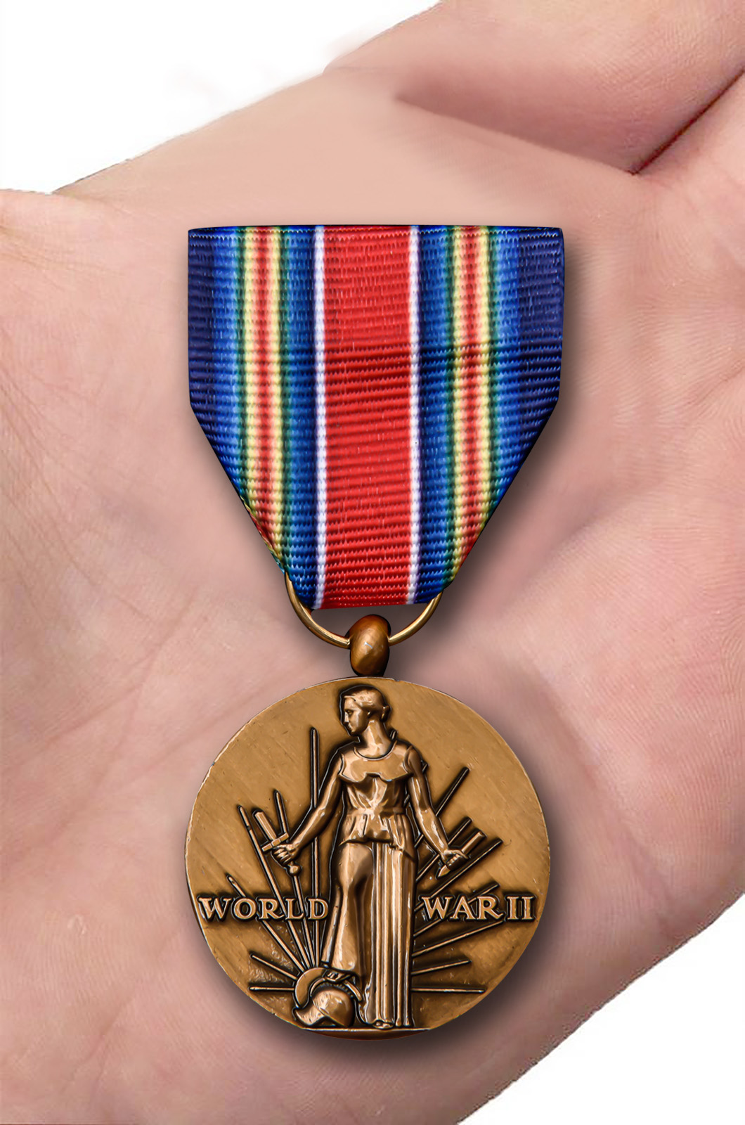 Американская медаль "За победу во II Мировой войне" 