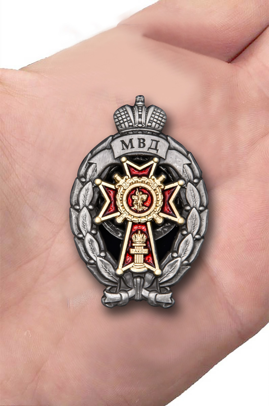 Нагрудный знак МВД "Лучший дознаватель" 