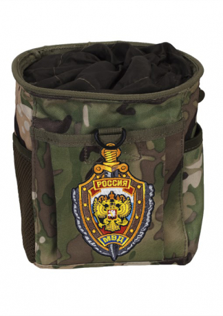 Камуфляжная сумка под флягу с эмблемой МВД - практичный подарок чекисту 