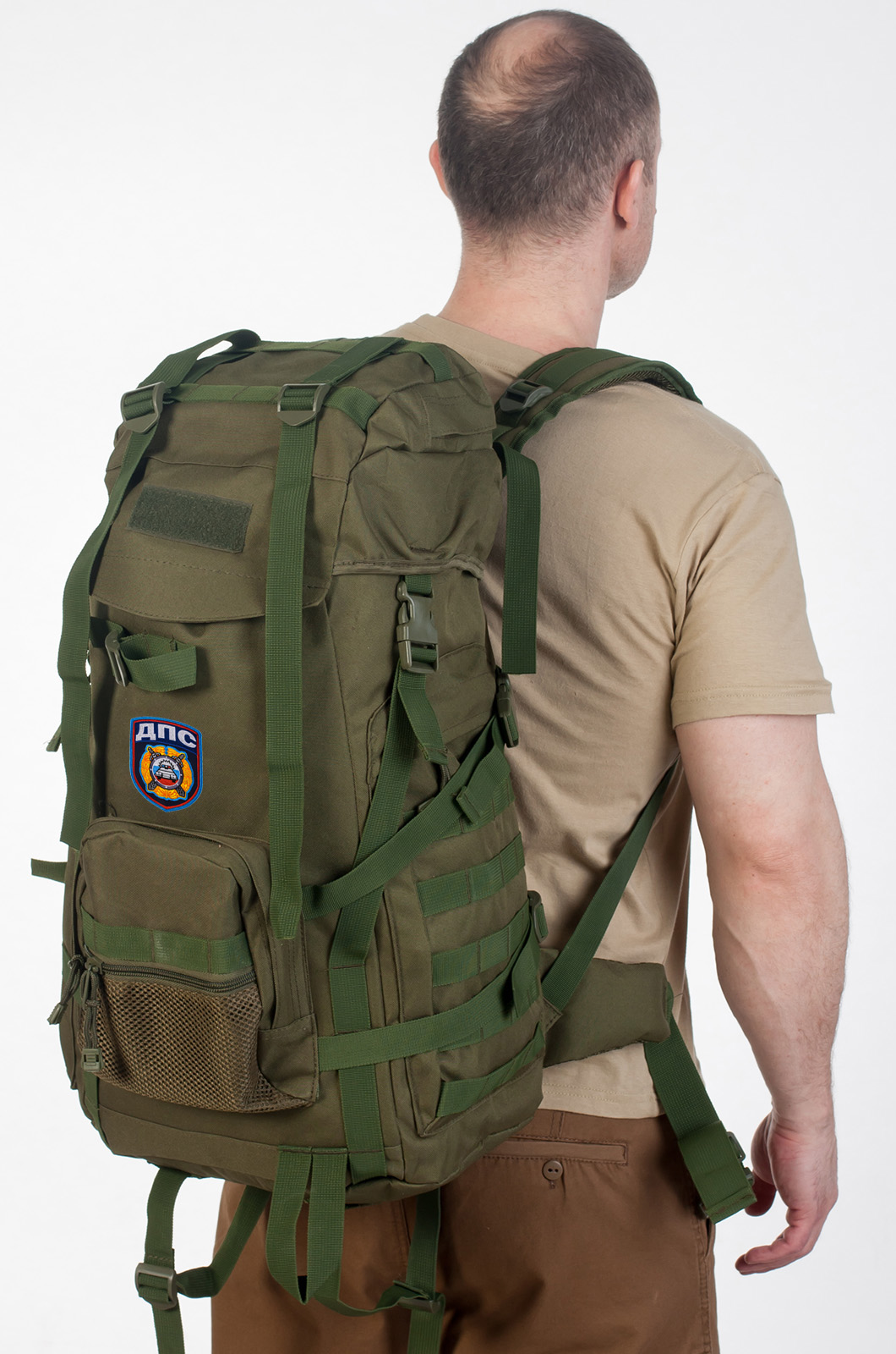 Надежный штурмовой рюкзак с нашивкой ДПС 
