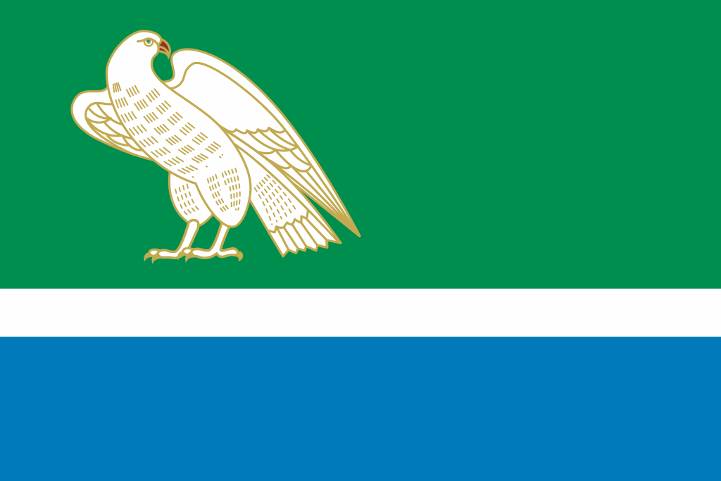 Флаг Мелеузовский район Республики Башкортостан