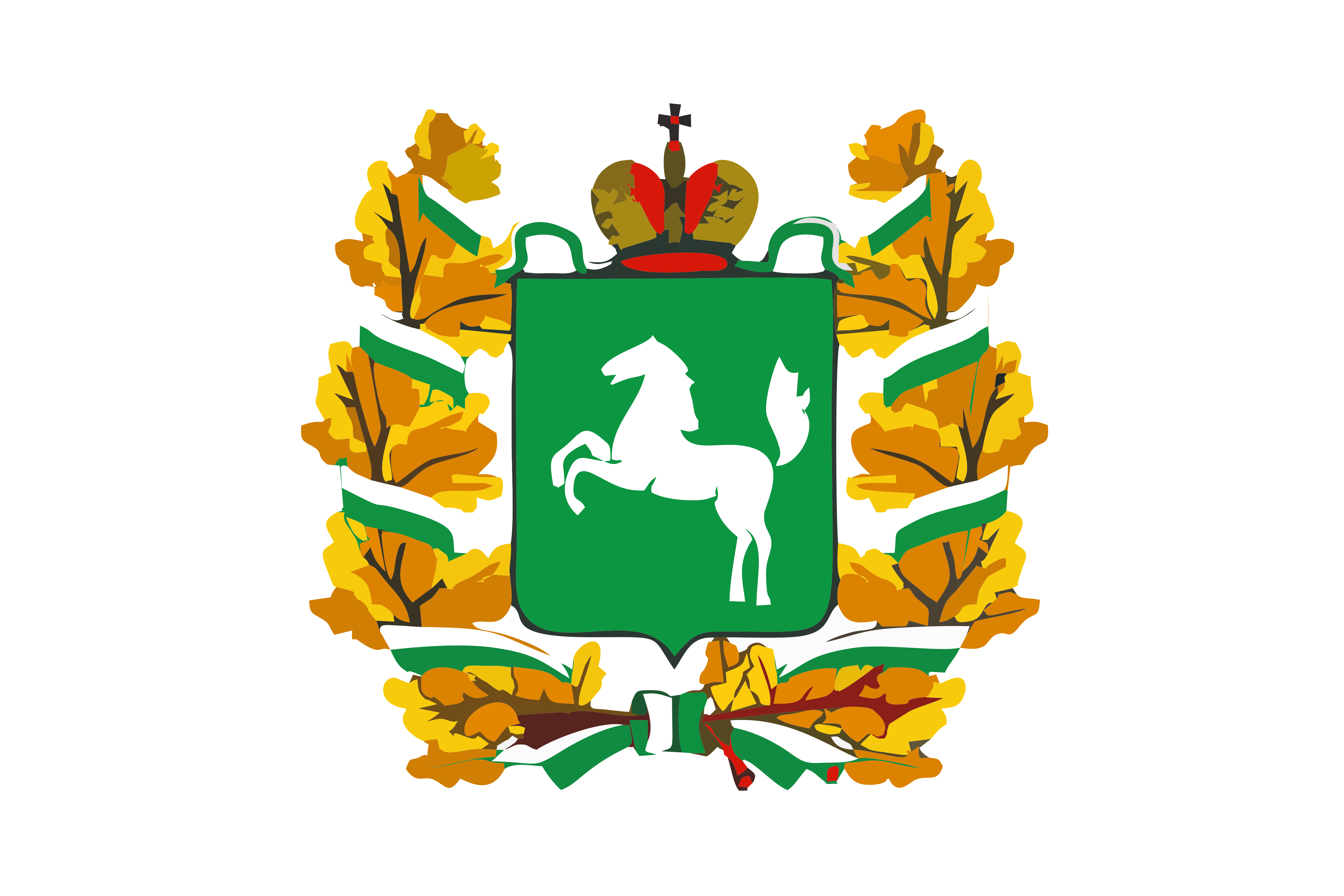 Флаг Томской области