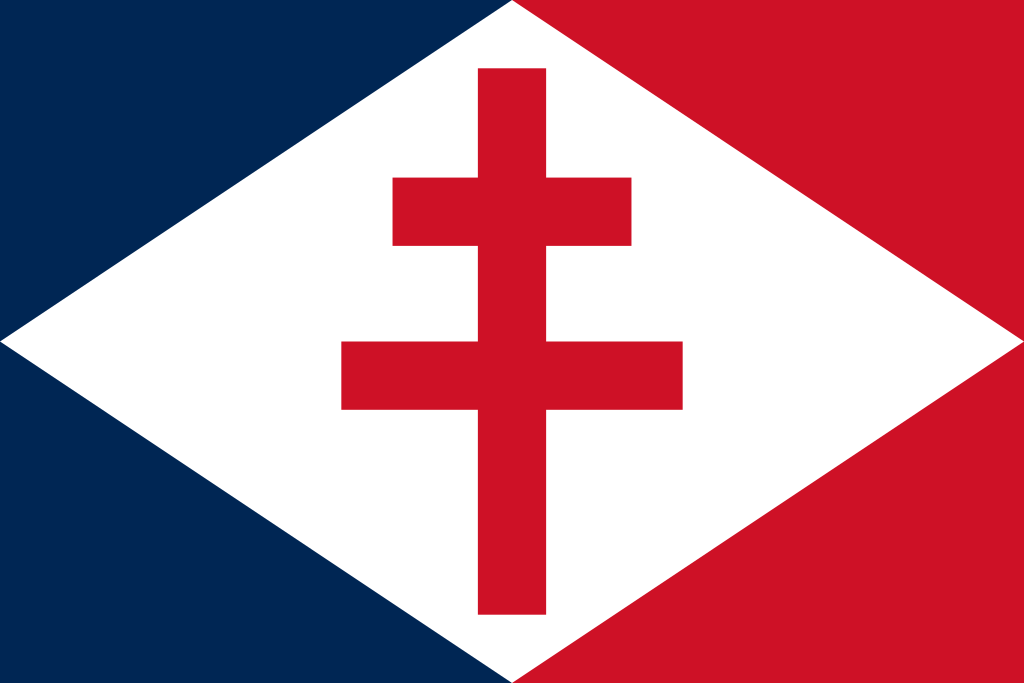 Флаг военно-морских сил Сражающейся Франции
