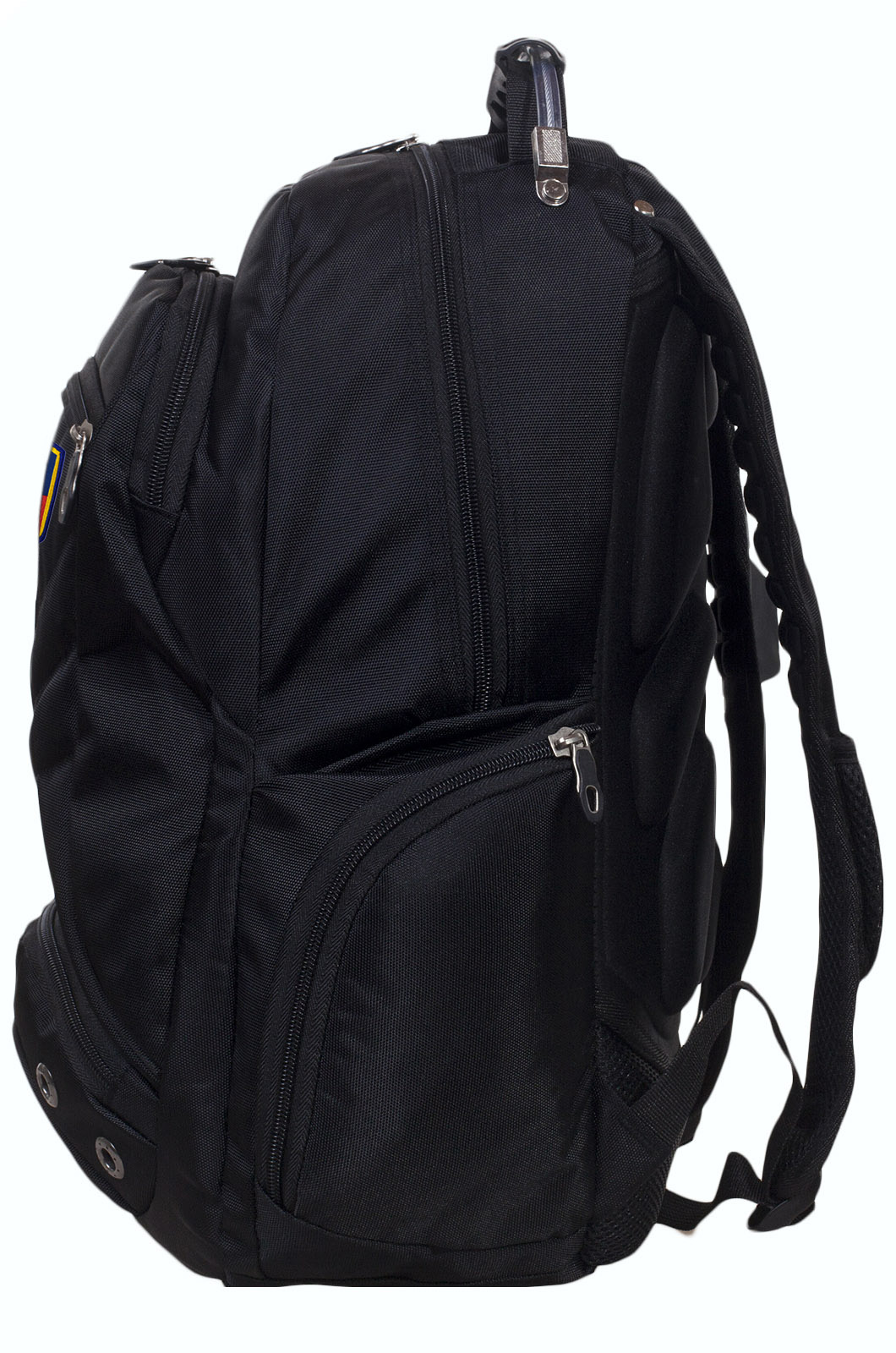 Практичный мужской рюкзак с нашивкой "Уголовный розыск" 