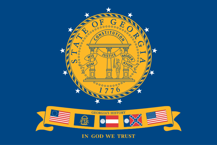 Флаг штата Джорджия (2001—2003)