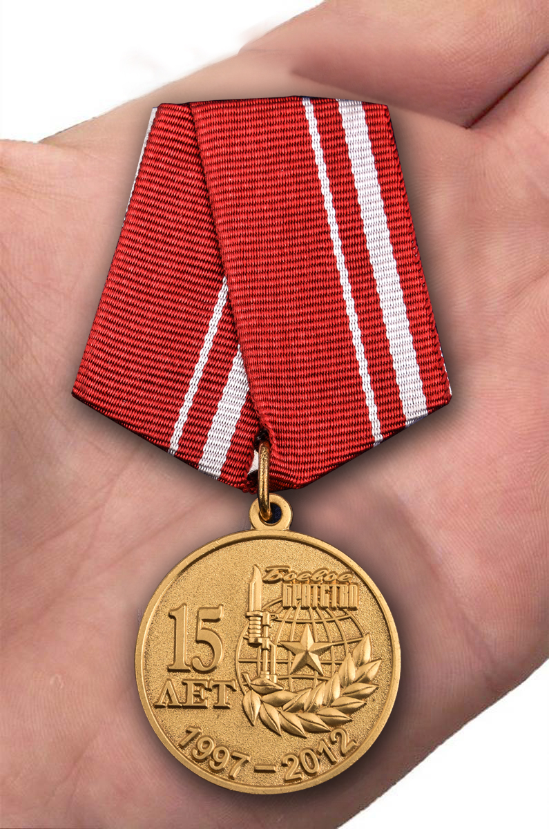 Медаль "Боевое братство. 15 лет" 
