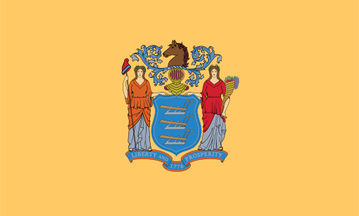 Флаг штата Нью-Джерси