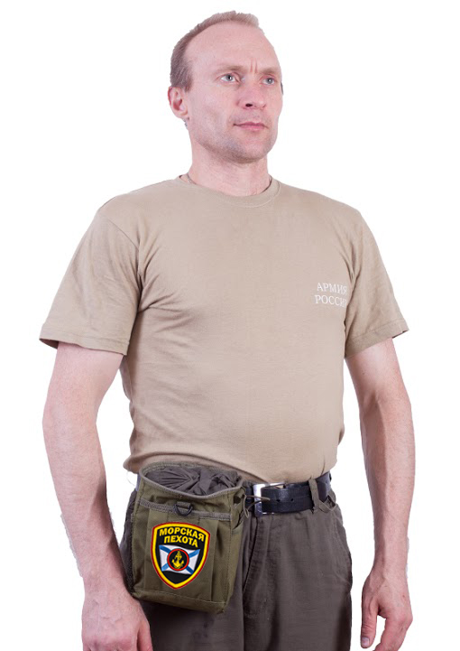 Армейский карман для фляги МОРСКАЯ ПЕХОТА 