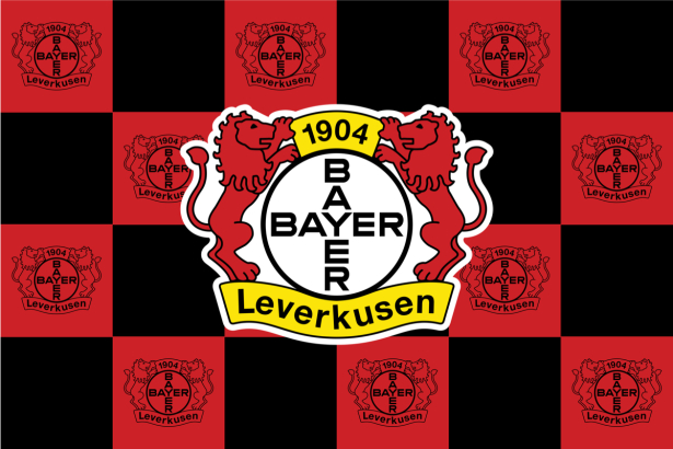 Флаг футбольного клуба Байер Леверкузен