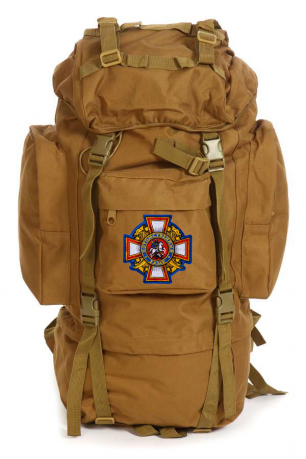 Надежный многодневный рюкзак с нашивкой Потомственный Казак (60 л) 