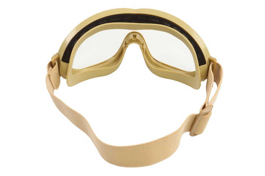 Защитные очки с прозрачным стеклом 