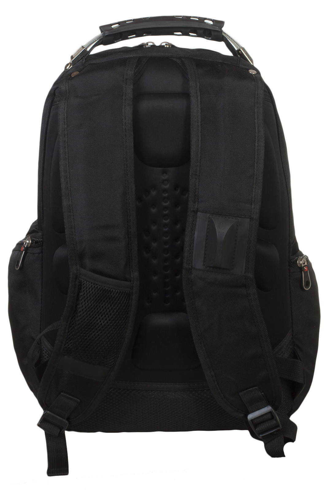 Городской черный рюкзак со Славянской нашивкой Коловрат (29 л) 