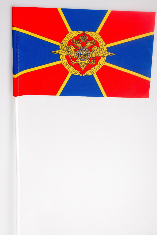Двусторонний флаг МВД РФ 