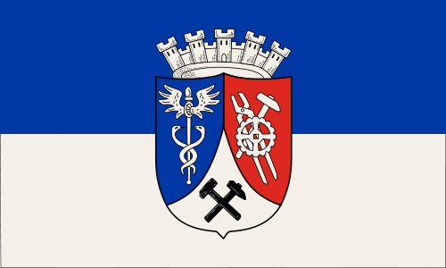 Флаг города Оберхаузен