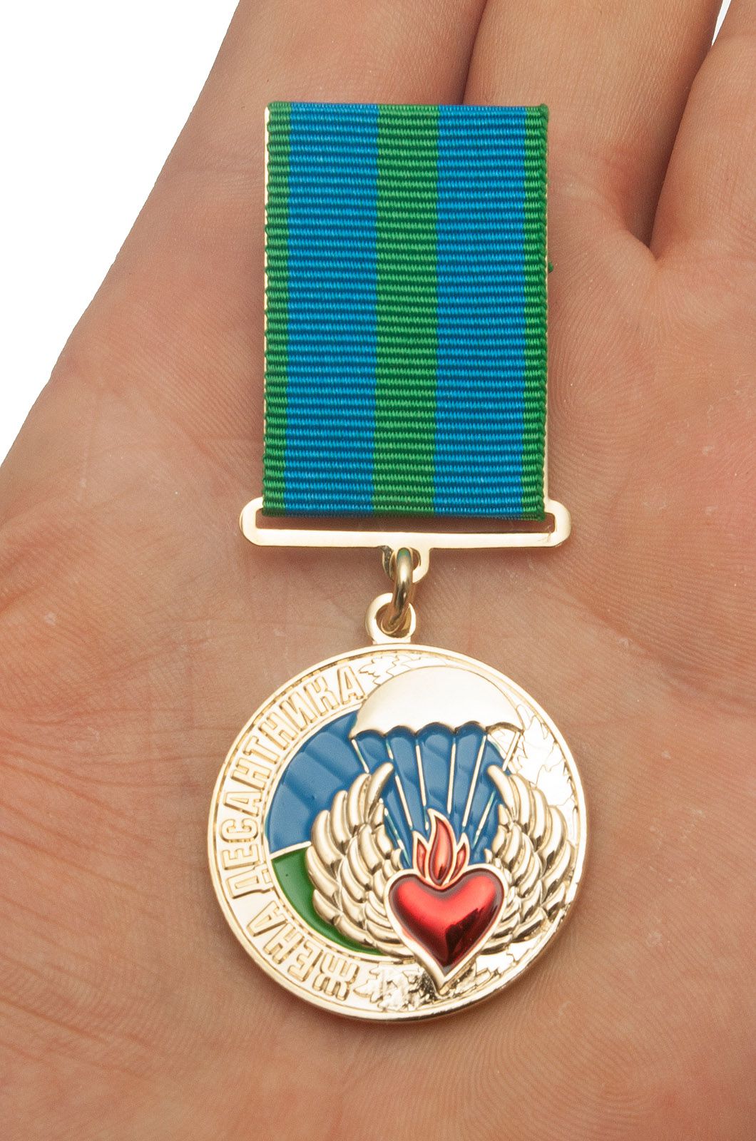 Нагрудный знак "Жена десантника" 