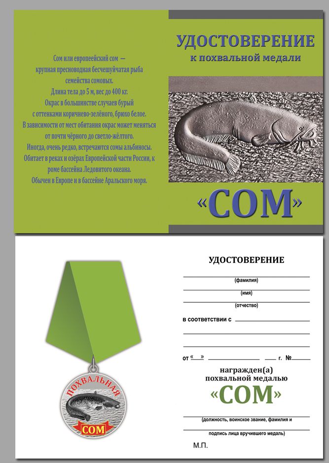 Медаль "Сом" 