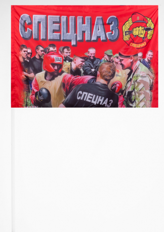 Флажок на палочке "Спецназовцы ВВ" 