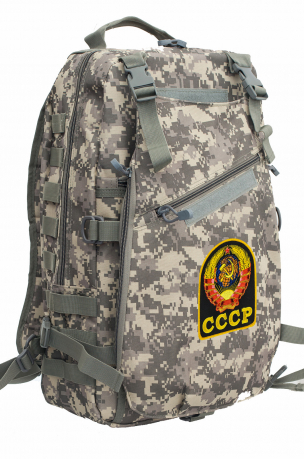 Рейдовый рюкзак камуфляж ACU с эмблемой СССР 