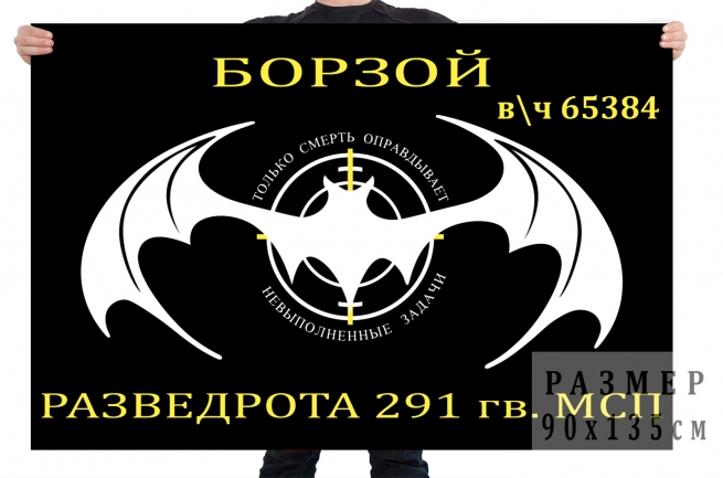 Флаг разведроты 291 гв. МСП спецназа ГРУ 