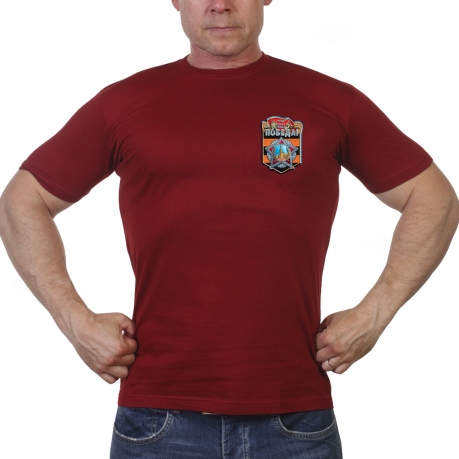 Качественная мужская футболка «Победа» 