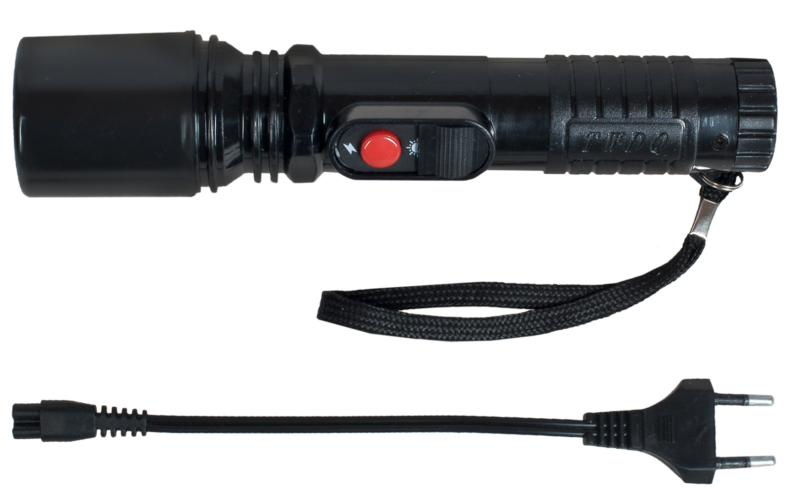 Тактический фонарик TW-305 с отпугивателем собак 