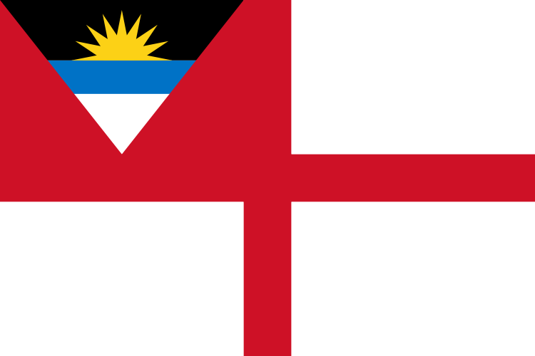 Флаг БО (береговая охрана) Антигуа и Барбуды