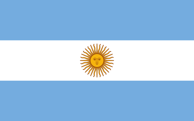 Флаг ВМС (военно-морские силы) Аргентины