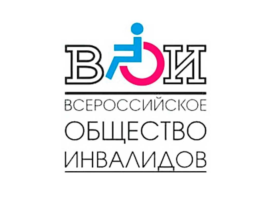 Флаг Всероссийское общество инвалидов