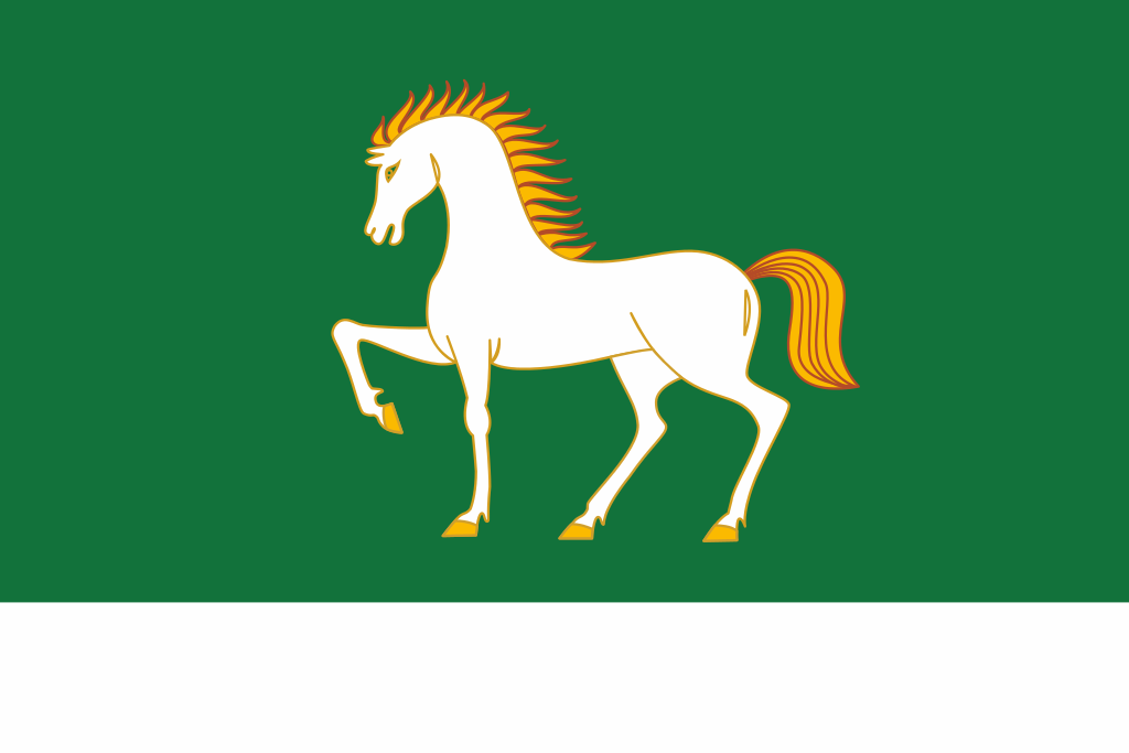 Флаг Абзелиловский район Республики Башкортостан