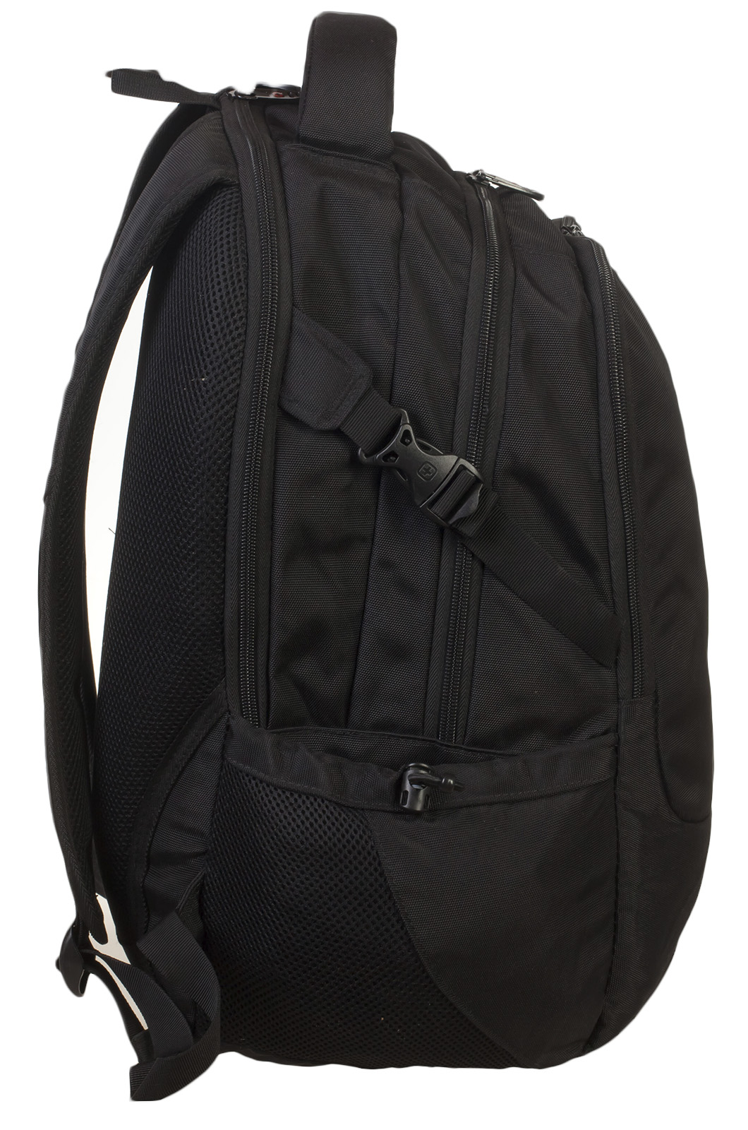 Городской черный рюкзак с нашивкой Потомственный Казак (29 л) 
