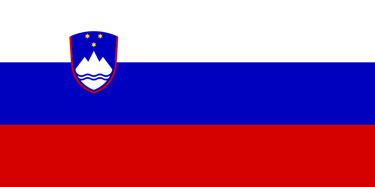 Флаг ВМС (военно-морские силы) Словении