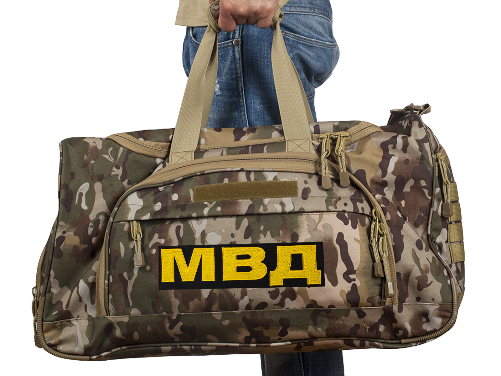 Мужская военная сумка МВД, код 08032B 